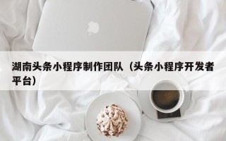柳林湖南头条小程序制作团队（头条小程序开发者平台）